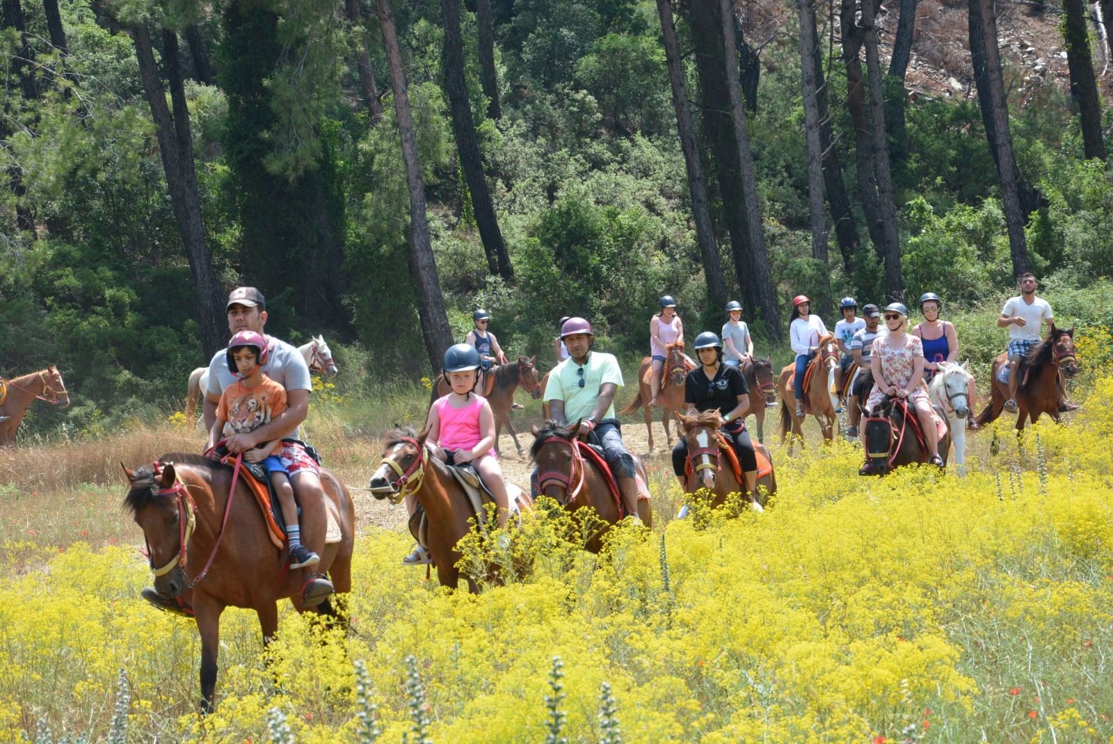 Horse safari near Marmaris Hisaronu